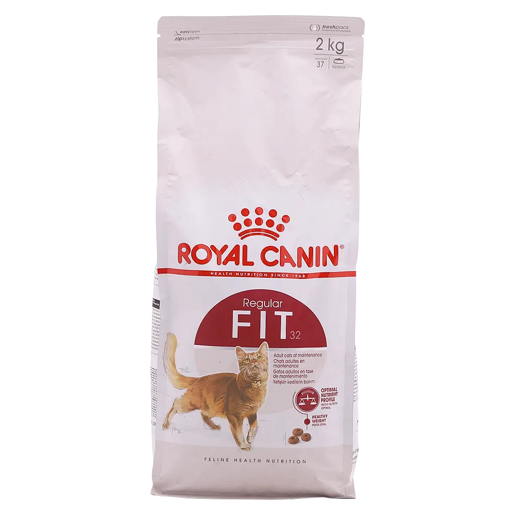 Royal Canin Regular Fit Dry Food for Cats to Control Weight 2kg - view 2