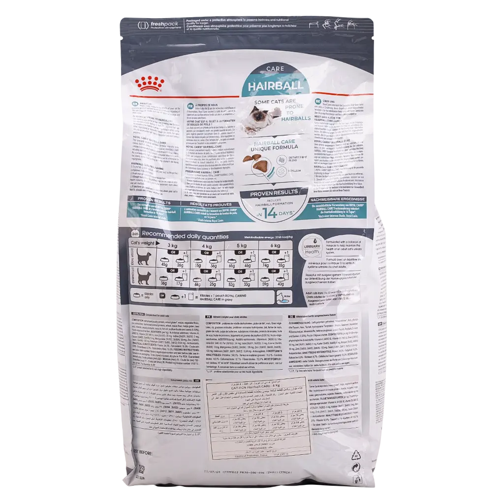 Royal Canin Hairball Care Adult Dry Cat Food 4kg - view 3