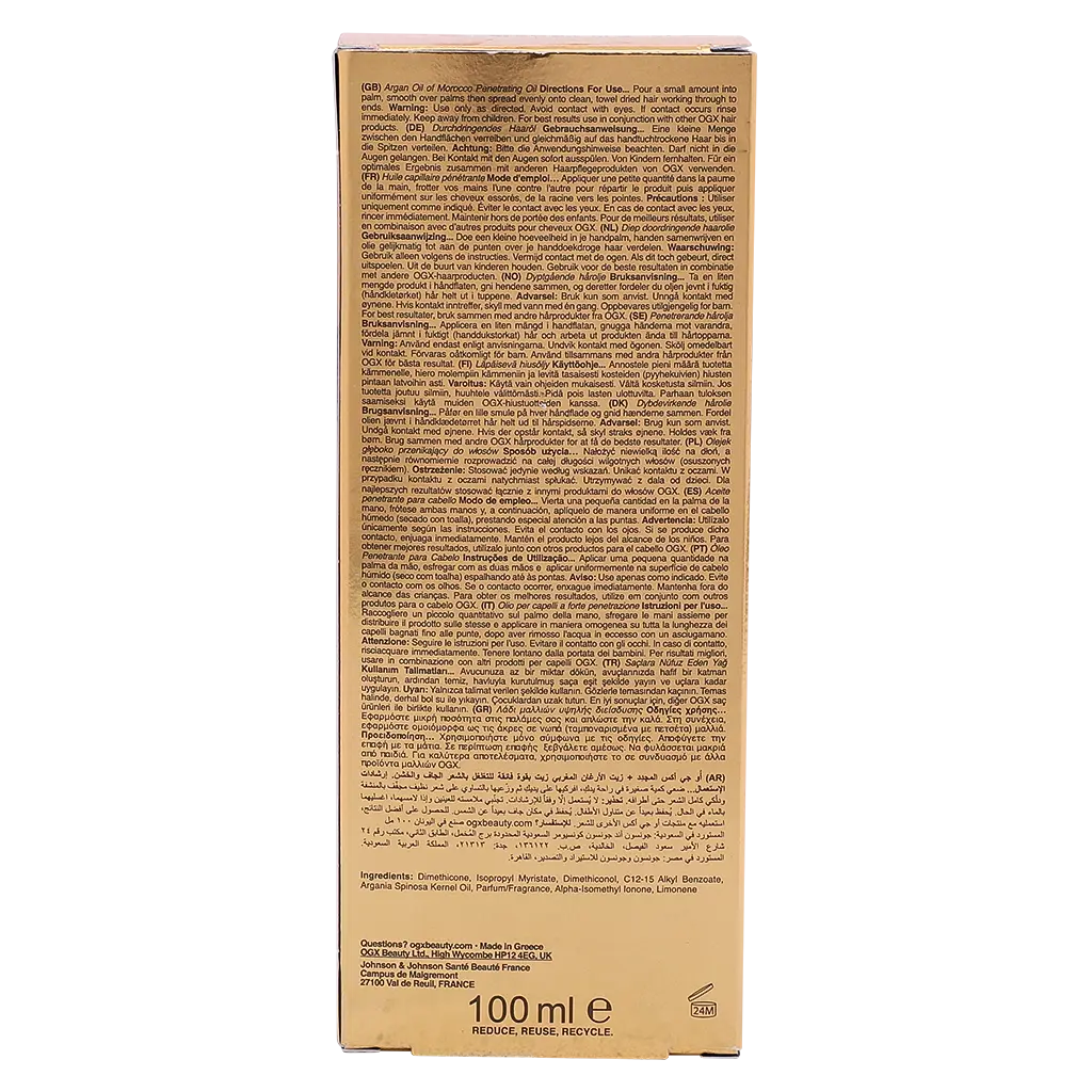 Ogx Renewing Argan Oil Penetrating Oil 100 ml - view 3