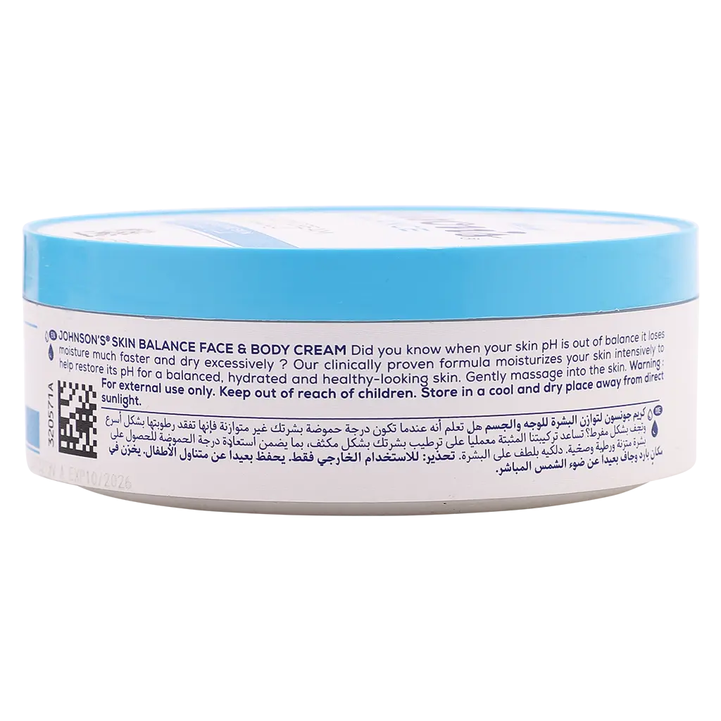Johnson's Skin Balance Face & Body Cream 200 ml - view 2