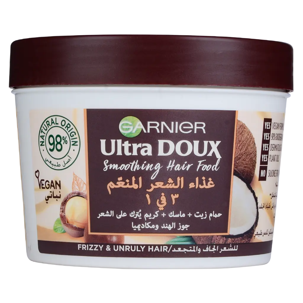 Garnier Ultra Doux Hair Mask 3 in 1 Coconut & Macadamia 390 ml - view 2