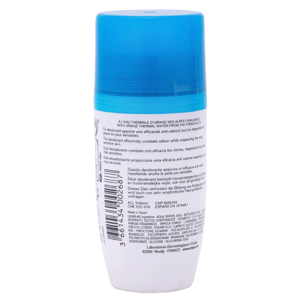 Uriage Deodorant Douceur Roll On For Normal Sweating 50 ml - view 3