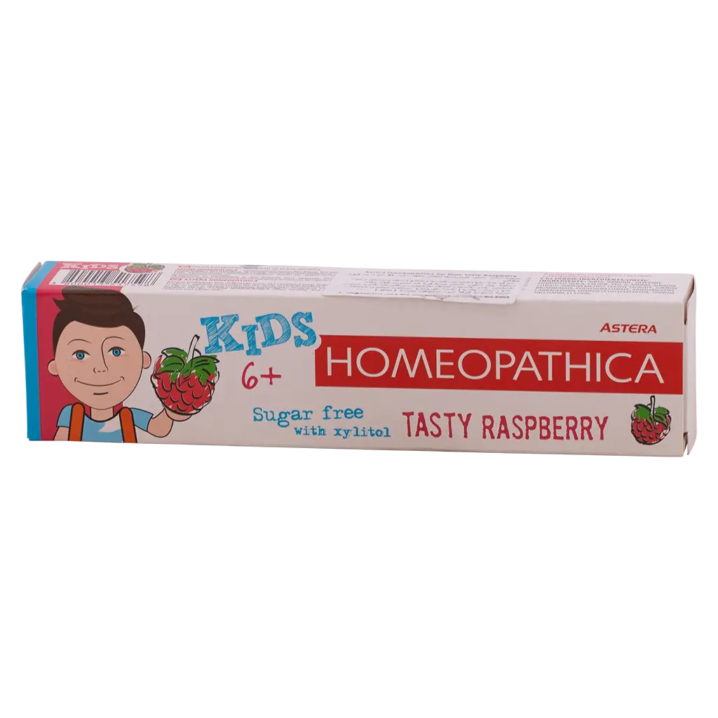 Astera Toothpaste Homeopathica For Kids Tasty Raspberry 75 ml - view 2