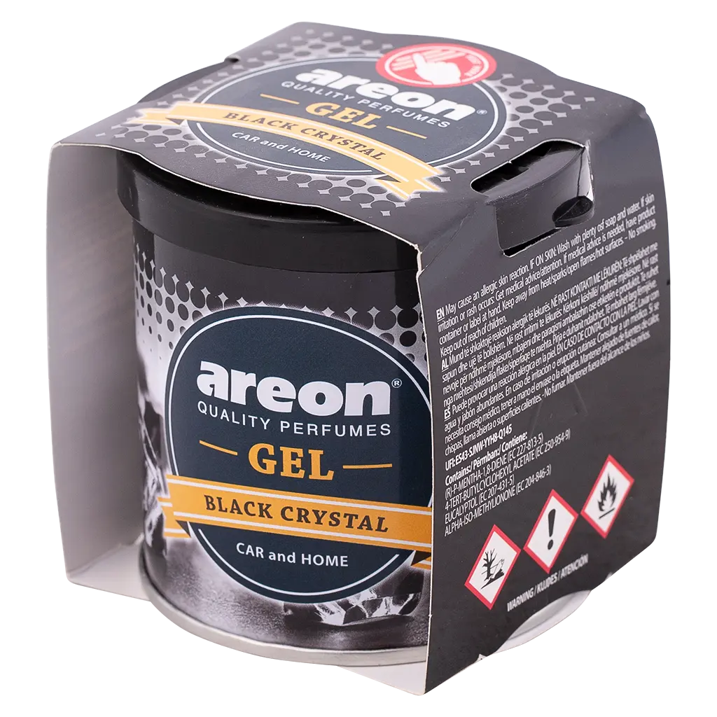Areon Gel Black Cristal 80 gm - view 1