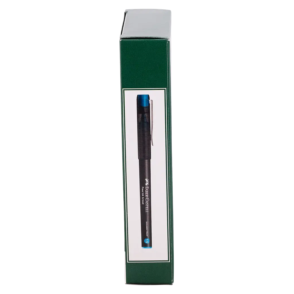 Faber Castell Free Ink Roller 1.5mm Blue set of 12 - view 4