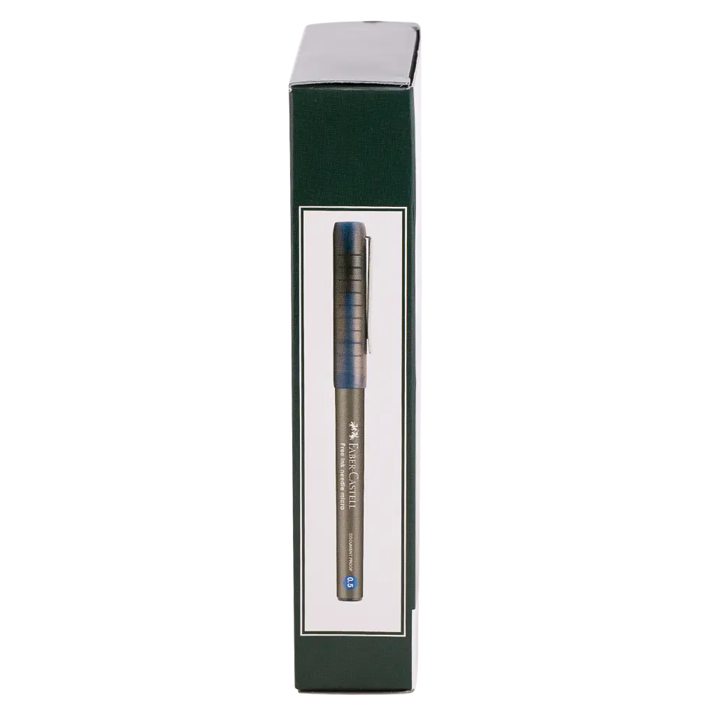 Faber Castell Free Ink Roller Needle 0.5mm Blue set of 12 - view 5