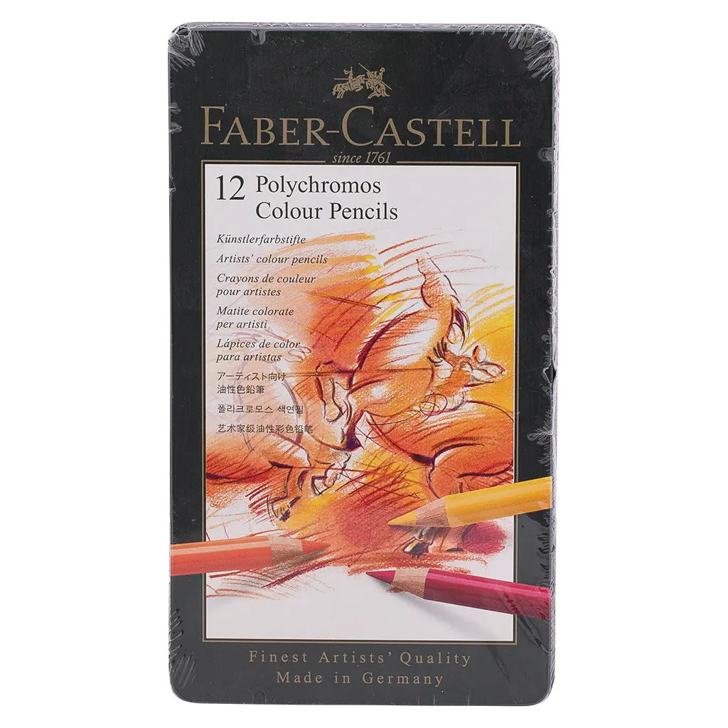 Faber Castell Pencil Polychromos set of 12 - view 1