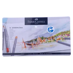 Faber Castell Watercolor Goldfaber Aqua tin of 36 Color