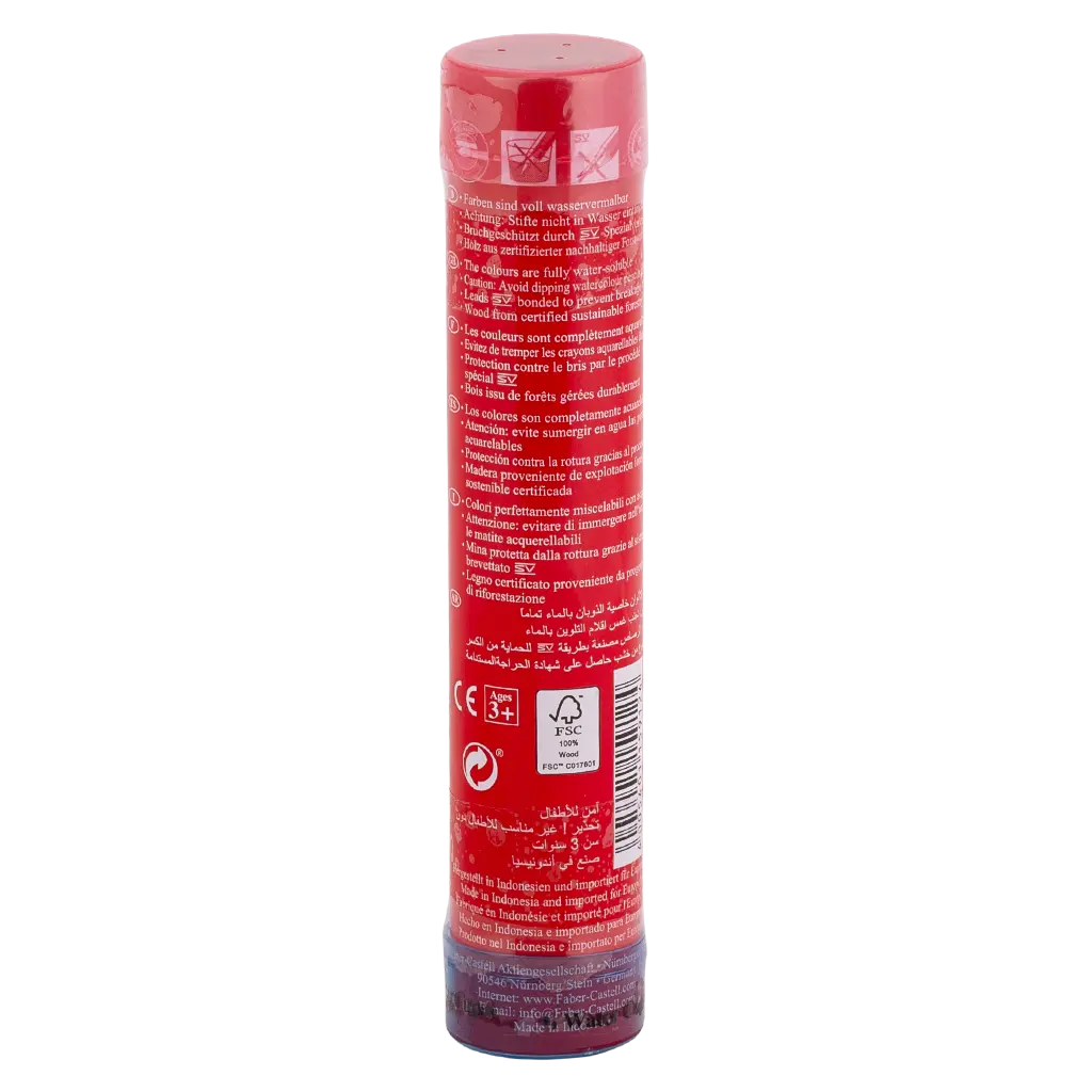 Faber Castell Water Round Tin Case 12color - view 2