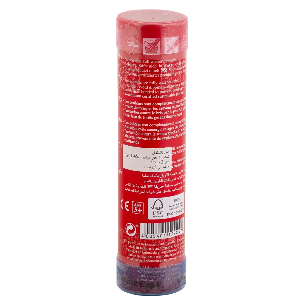 Faber Castell Water Round Tin Case 24color - view 2