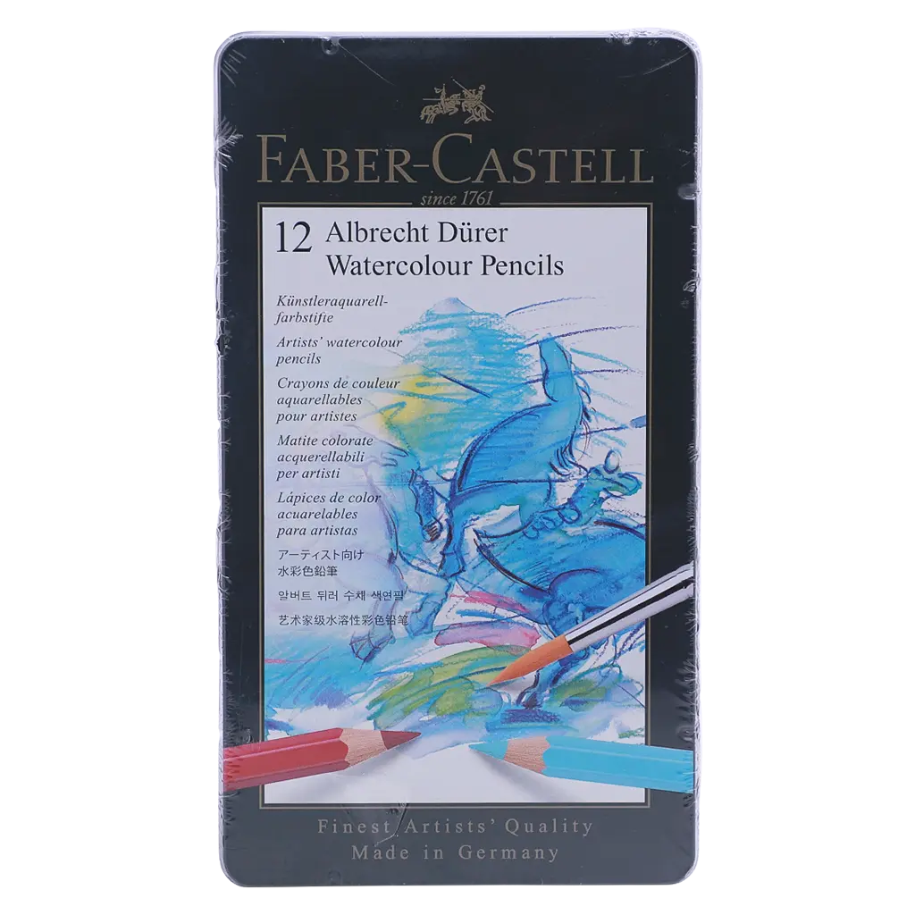 Faber Castell Watercolour pencil set of 12 - view 1