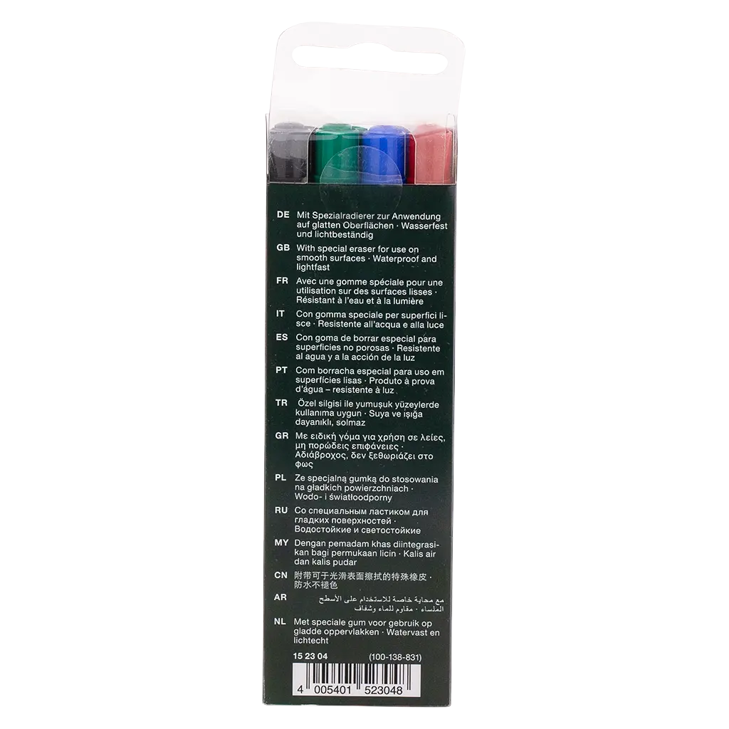 Faber Castell Marker Multimark Permanent S  4 color - view 3