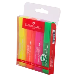 Faber Castell Textliner 46 Superfluor Basic 4 color