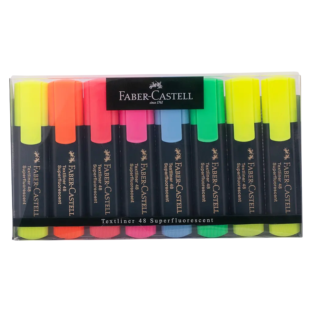 Faber Castell Textliner 48 Basic Wallet of 8 - view 2