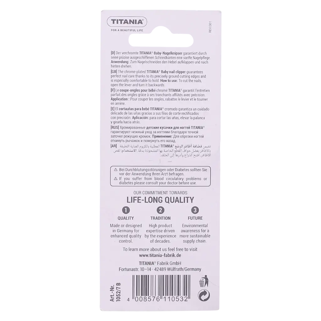 Titania Nail Clipper For Baby - view 2