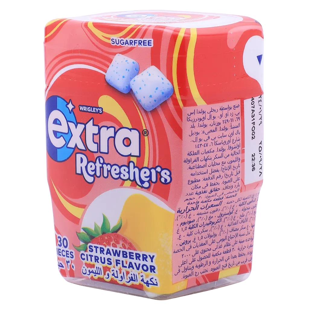 Extra Refreshers Strawberry Citrus Bottle 30 pcs - view 2