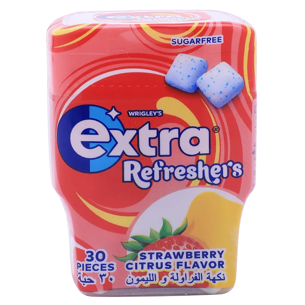 Extra Refreshers Strawberry Citrus Bottle 30 pcs - view 3