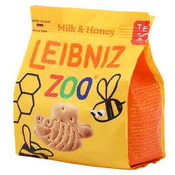 Bahlsen Leibniz Zoo Biscuit Milk & Honey 100 gm