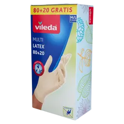 فيليدا قفازات استهلاكية لاتكس 80+20 M/L