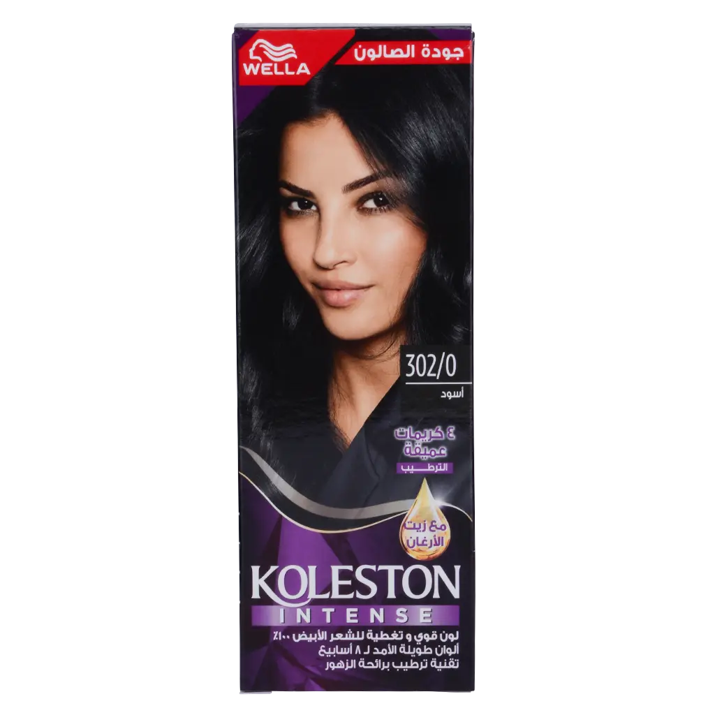 Wella Koleston Hair Colour Creme 302/0Natural Black 100 ml - view 3