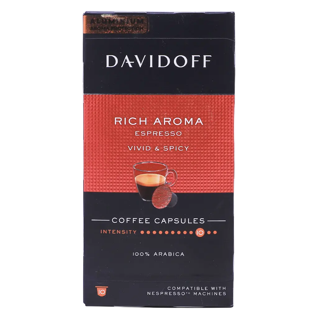 Davidoff Capsules Rich Aroma Espresso 55 Gm - view 2