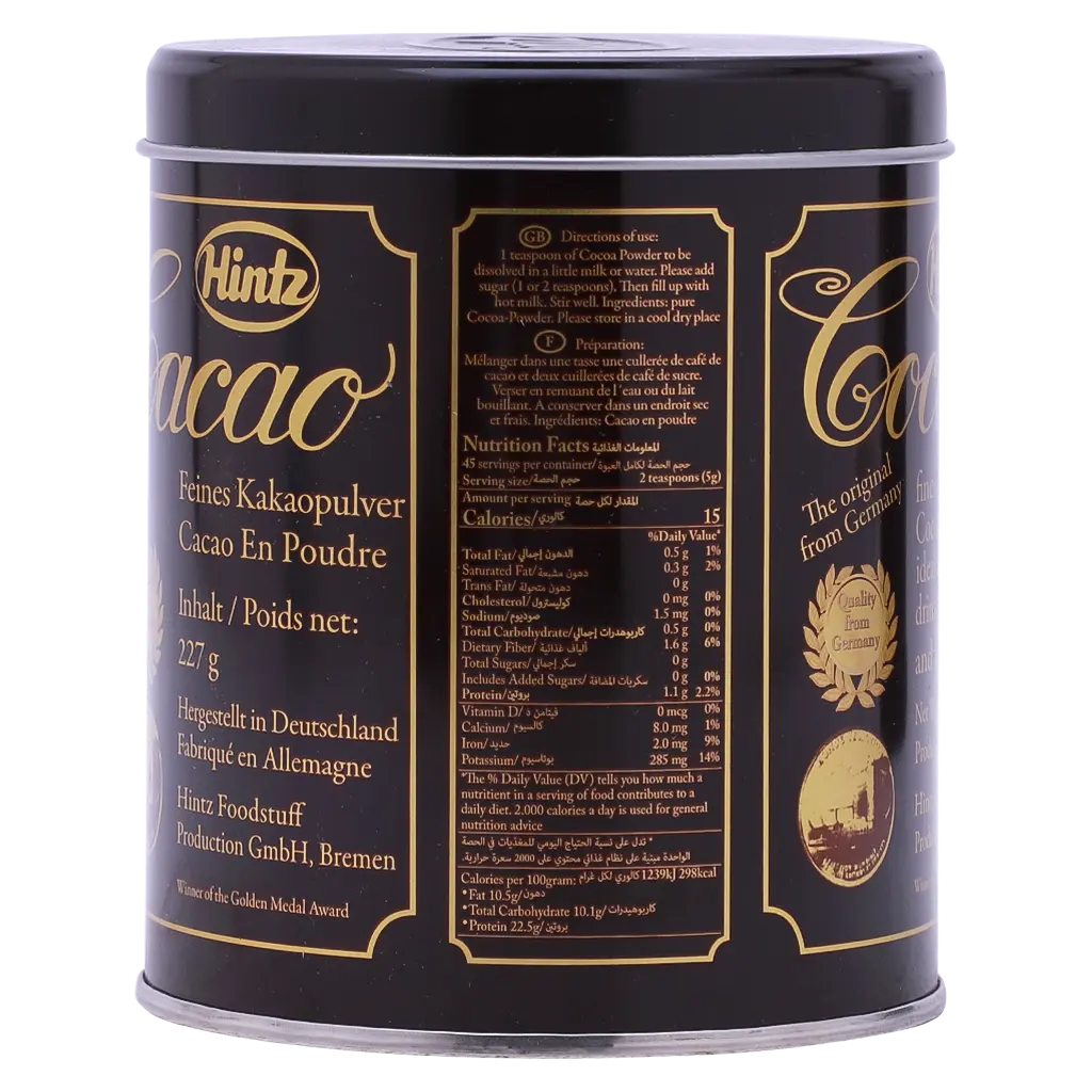 Hintz Cocoa Powder 227 gm - view 3