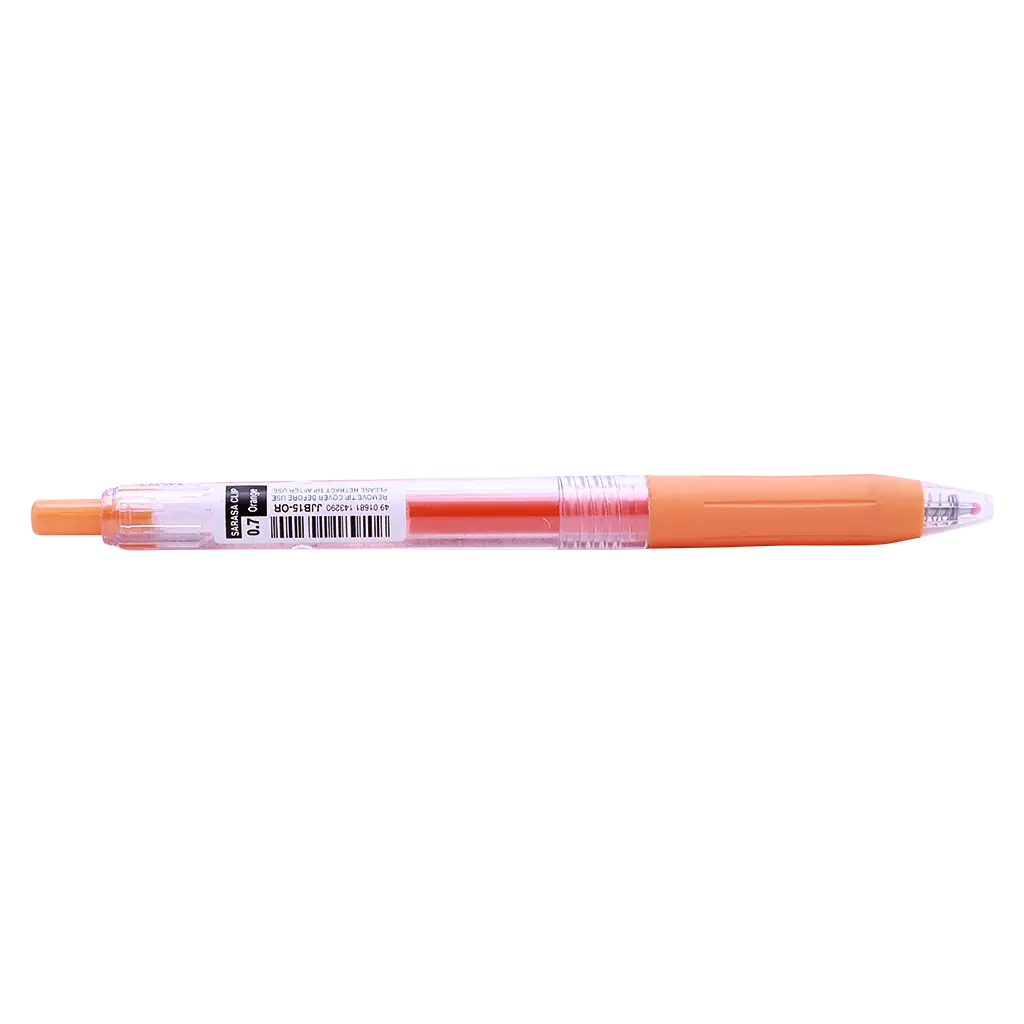 Zebra Pen 0.7 mm Orange color  - view 3