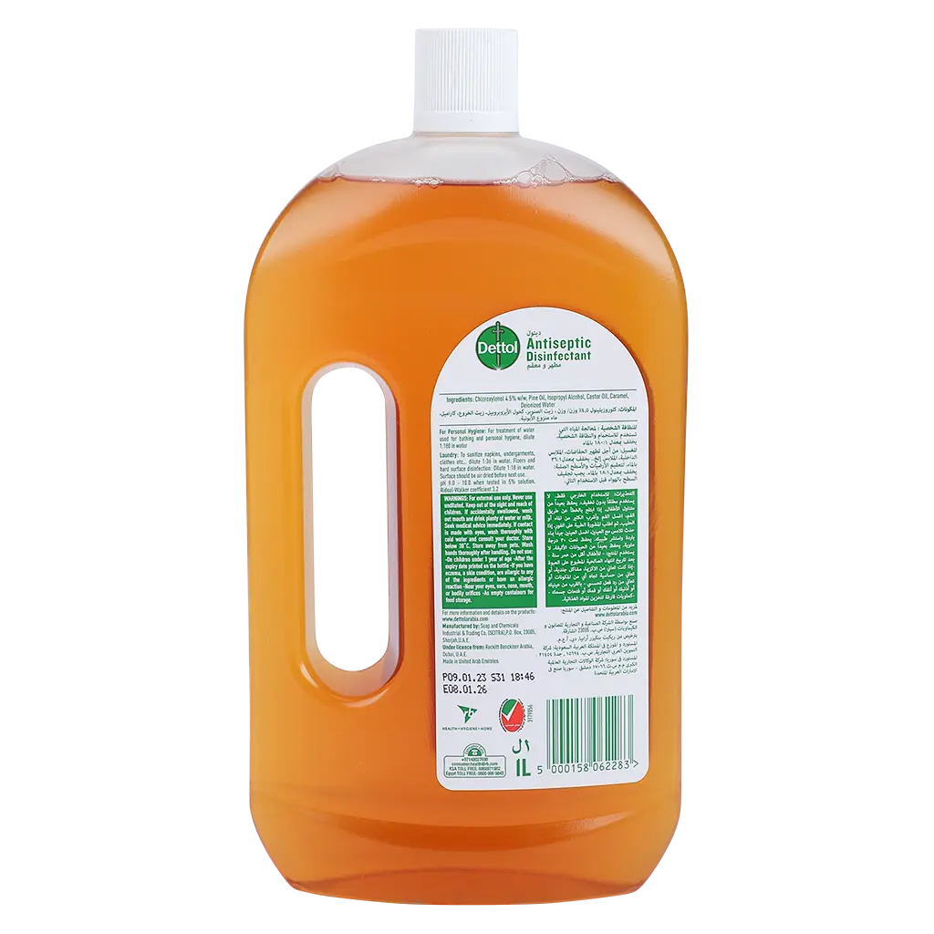 Dettol Anti-Bacterial Disinfectant And 1 L - view 2