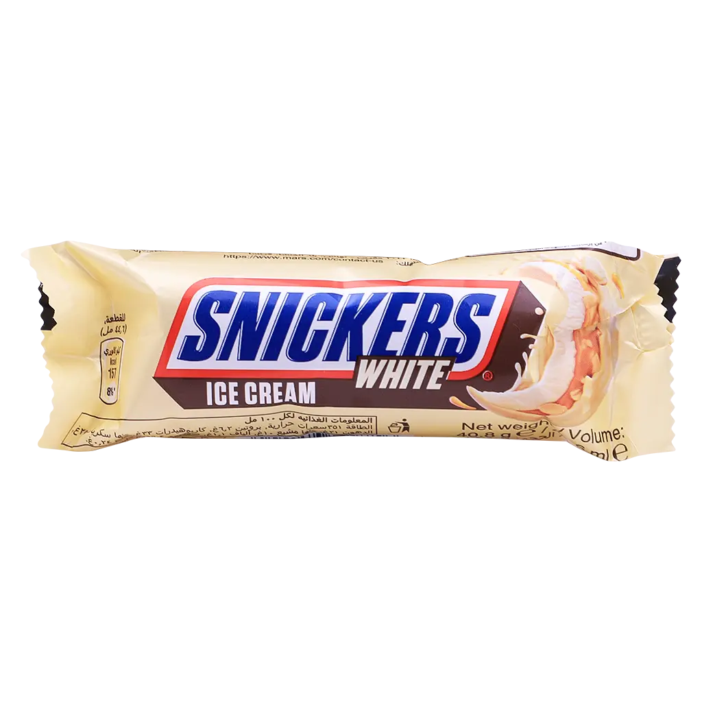 Snickers White Ice Cream Bar 40.8G - view 1