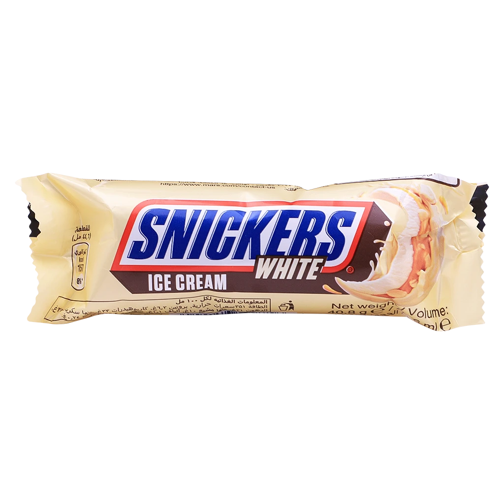 Snickers White Ice Cream Bar 40.8G
