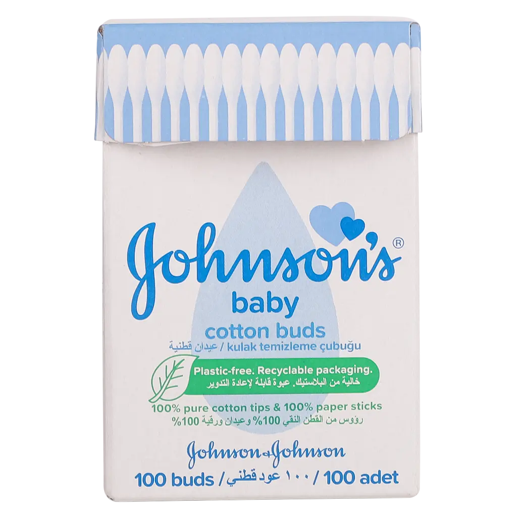 Johnson's Baby Cotton Buds 100 Pcs - view 2