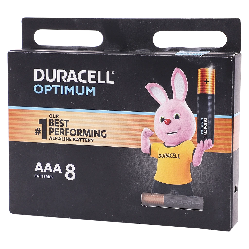 Duracell Optimum Batteries AAA 8