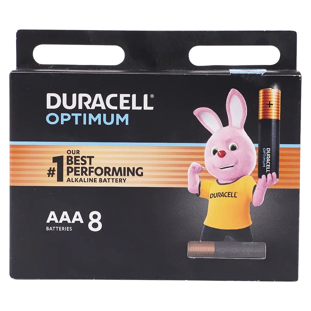 Duracell Optimum Batteries AAA 8 - view 3