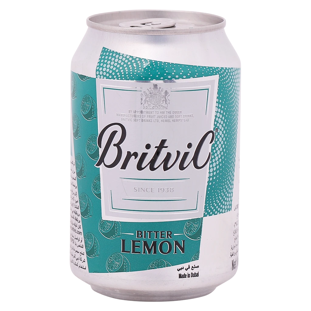 Britvic Bitter Lemon Can 300 ml