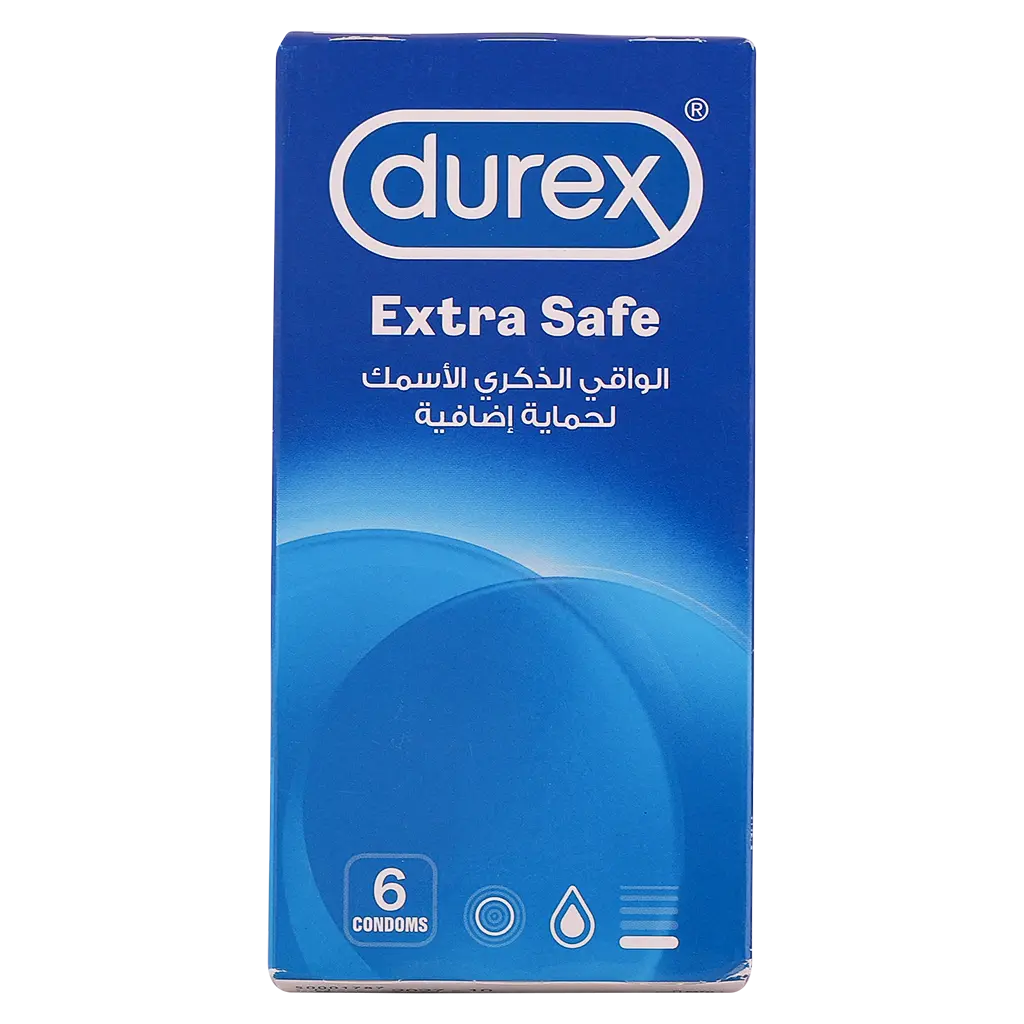 Durex Extra Safe Condoms 6 Pcs - view 2