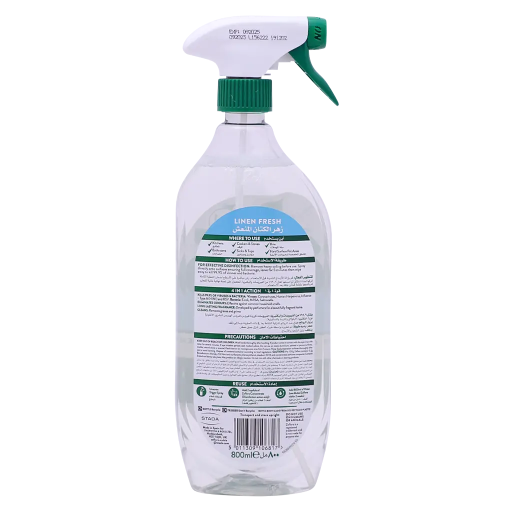 Zoflora Linen Fresh Spray 800 ml - view 2