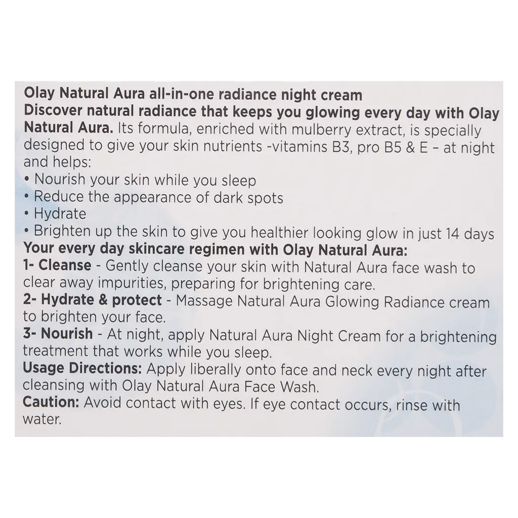 Olay Natural White Night Cream 50 gm - view 3