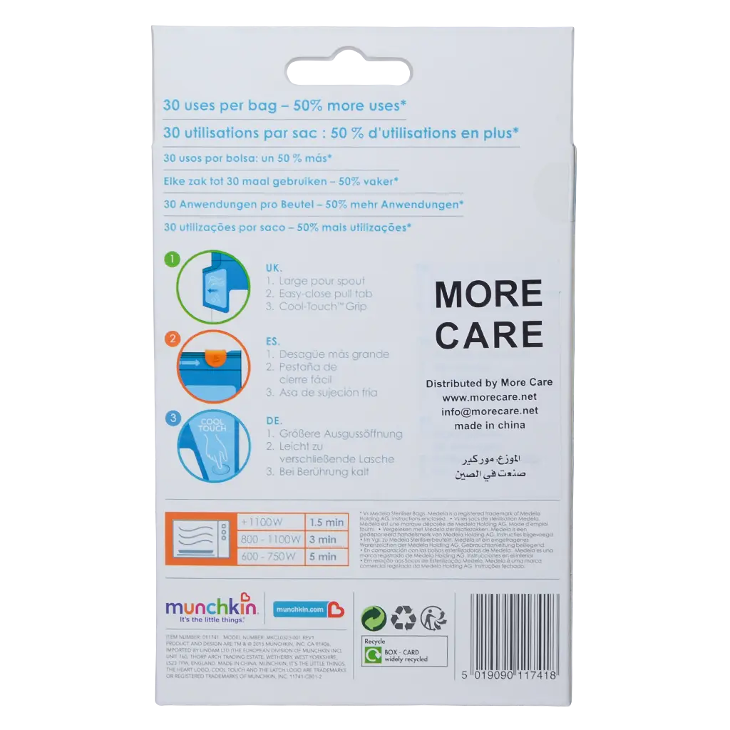 Munchkin Latch Steriliser Bags - view 3