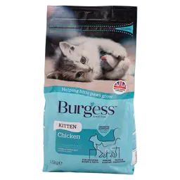 Burgess British Chicken Kitten Dry Food 1.5 kg