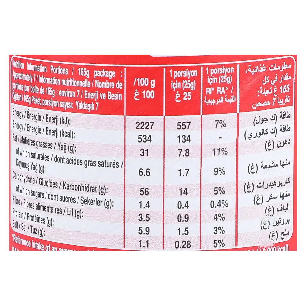 Pringles Potato Chips Original 165 gm - view 2