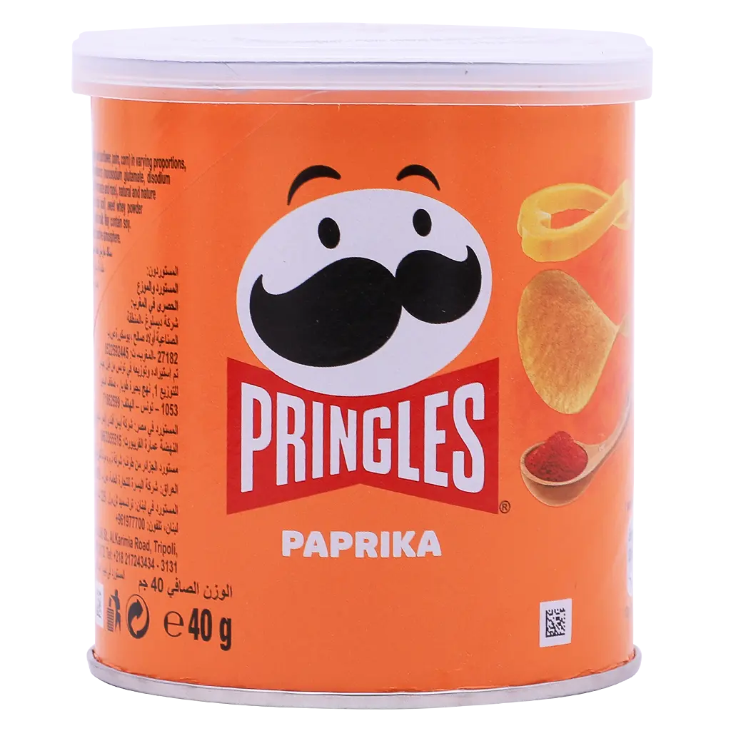 Pringles Potato Chips Hot Paprika 40 gm - view 1