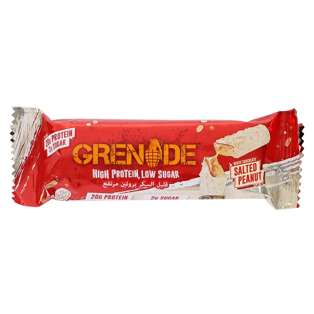 Grenade Protein Bar White Chocolate Salted Peanut 60 gm - view 2