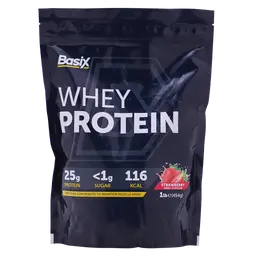 Basix Whey Protein Strawberry Swirl 1 lb