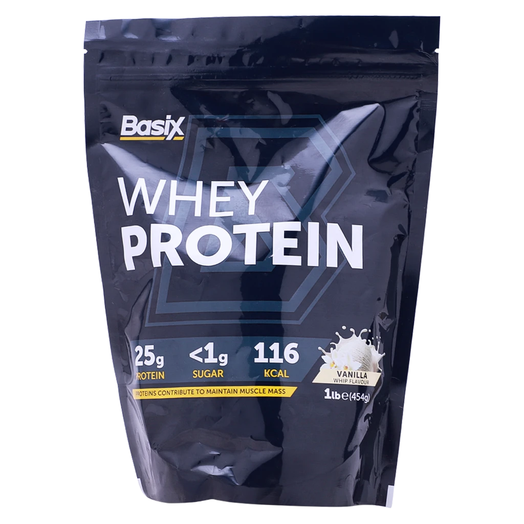 Basix Whey Protein Vanilla Whip 1 lb