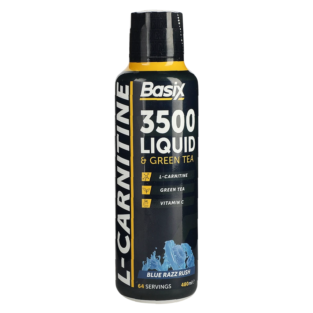Basix Lcarnitine Rush Blue Razz 64 Servings