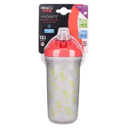 Vital Baby Hydrate Insulated Straw Cup Pop