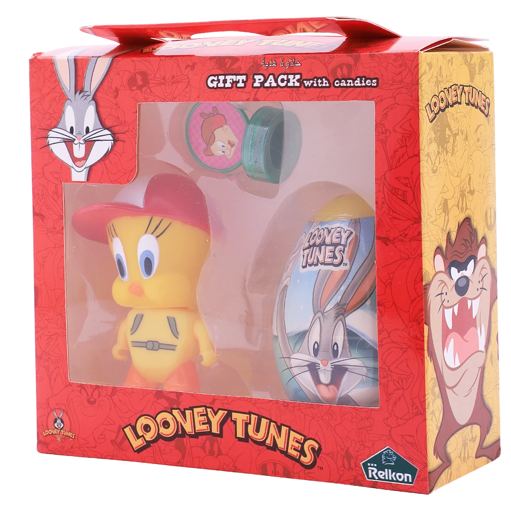 Relcon Looney Tunes Gift Pack With Candy 1 pcs Assorted