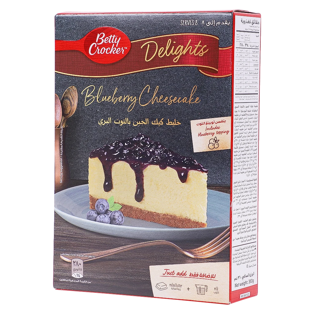 Betty Crocker Cheesecake Blueberry Mix 360 gm
