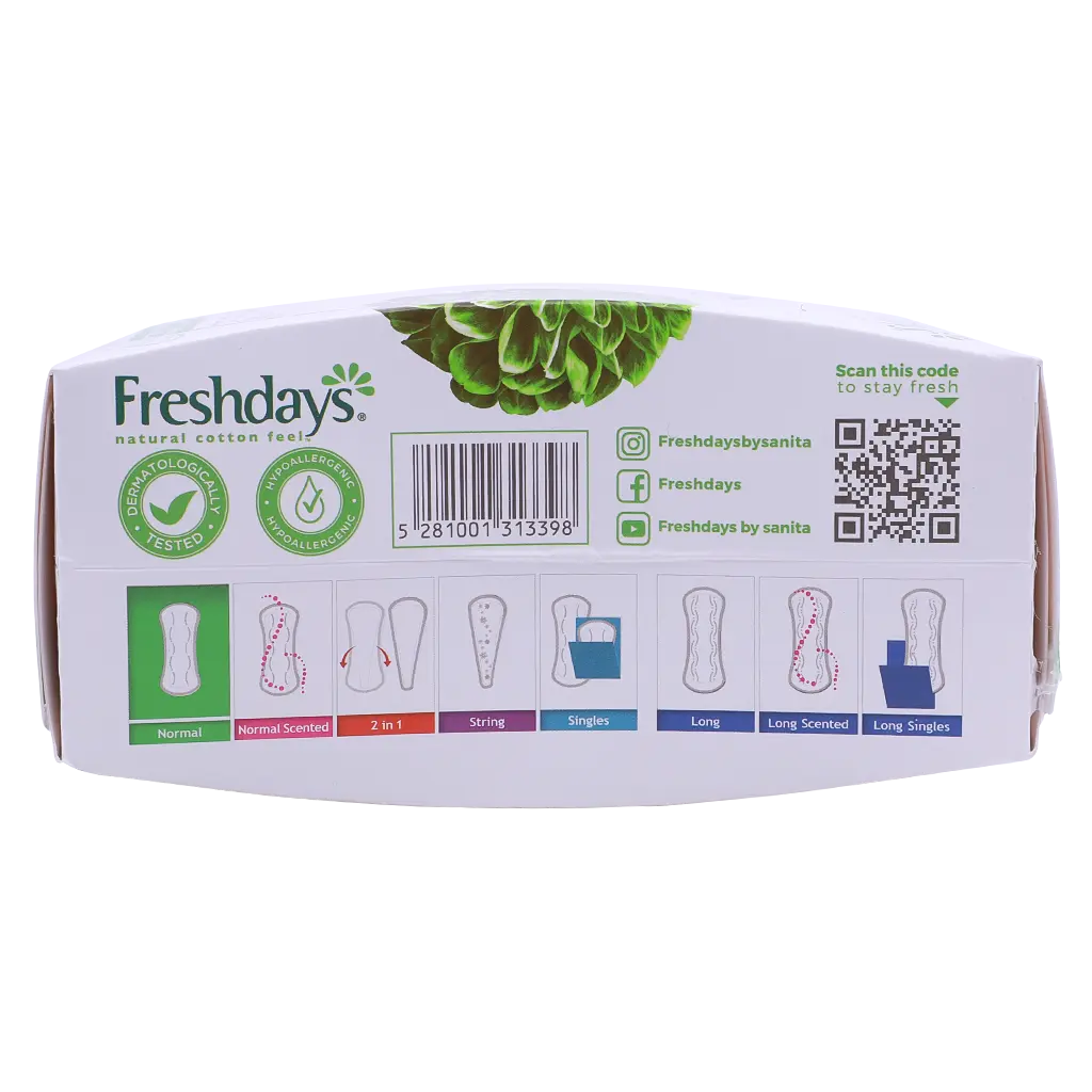 Freshdays Daily Liners Normal 24 Pads - view 3
