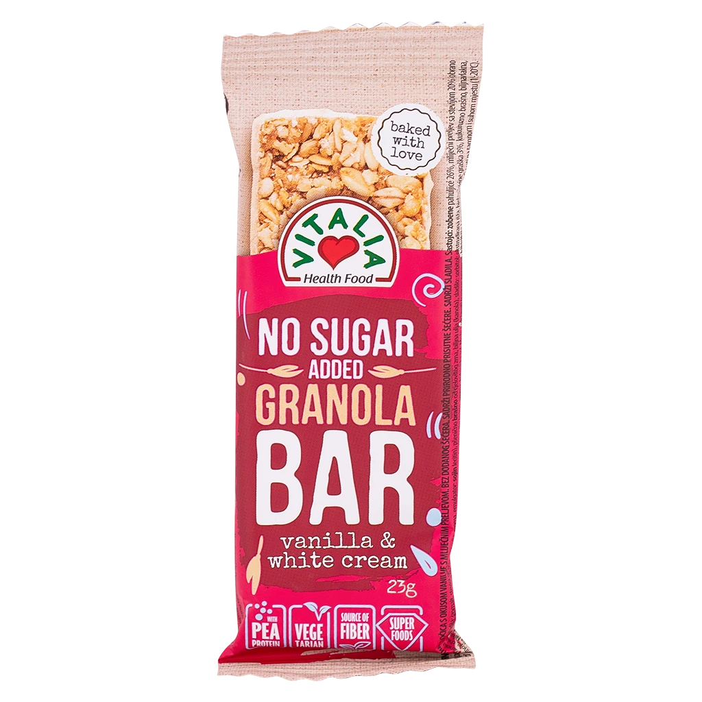 Vitalia Granola Bars Vanilla & White Cream 23 Gm